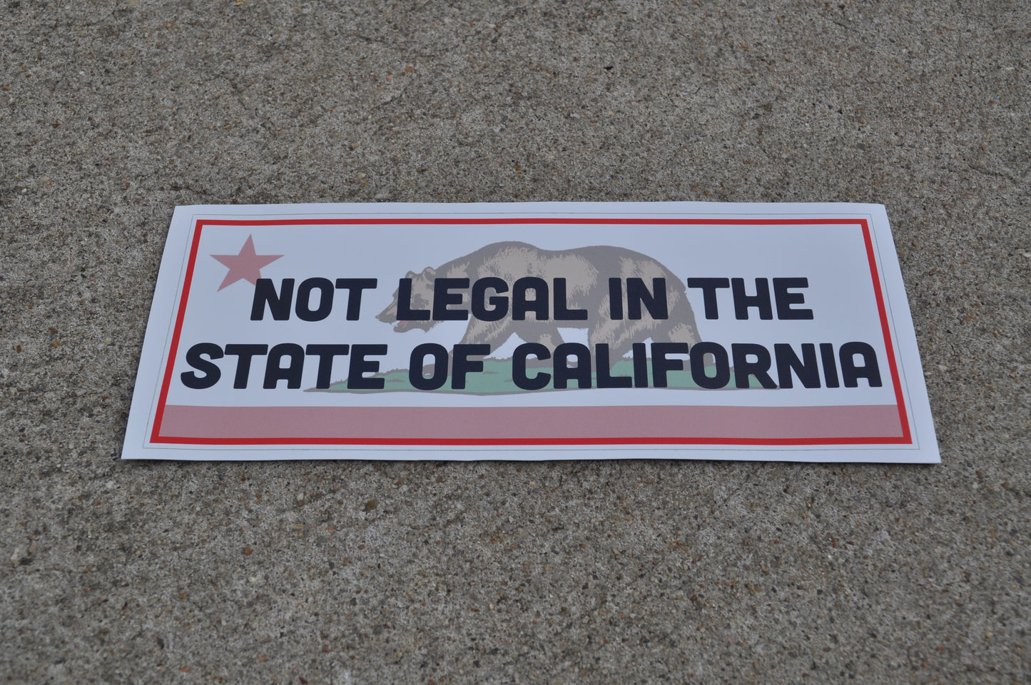 California Bumper Sticker