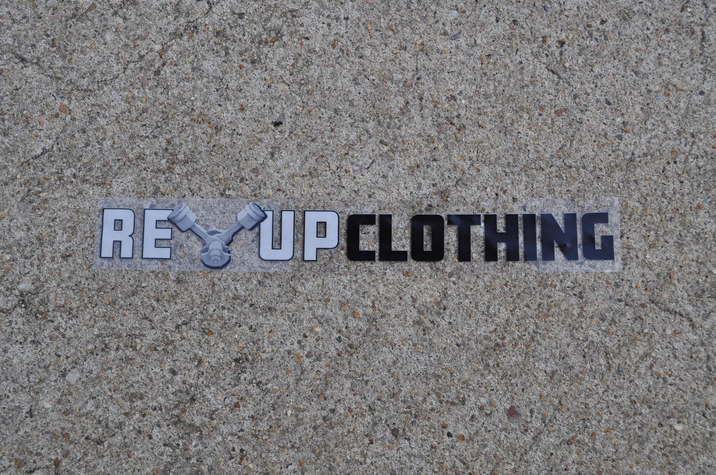 RevupClothing Clear Sticker